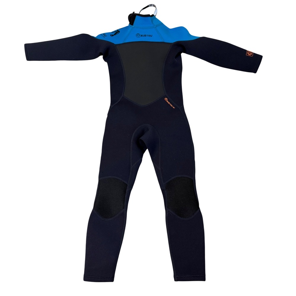 Kids KLEYOU Neoprene Wetsuit Blue Black Full Body Long Sleeve Size 6‎ MM 2.5